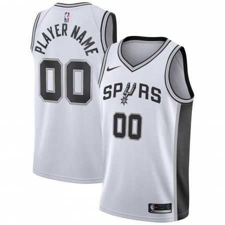 Herren NBA San Antonio Spurs Trikot Benutzerdefinierte Nike 2020-2021 Association Edition Swingman